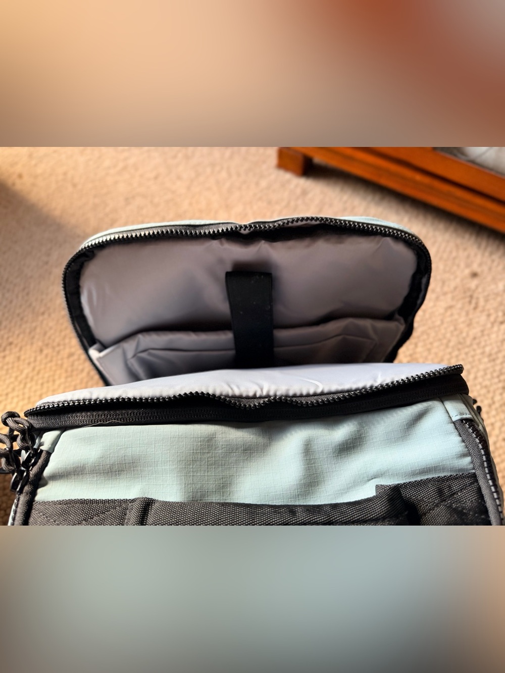 Bagsmart Blue expandable blast Travel Backpack - Picture 4 of 4